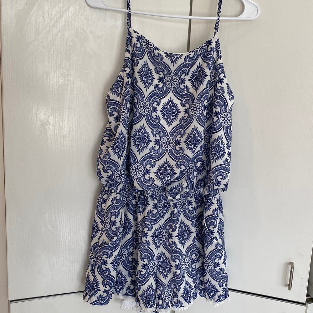Bisou Bisou shorts romper